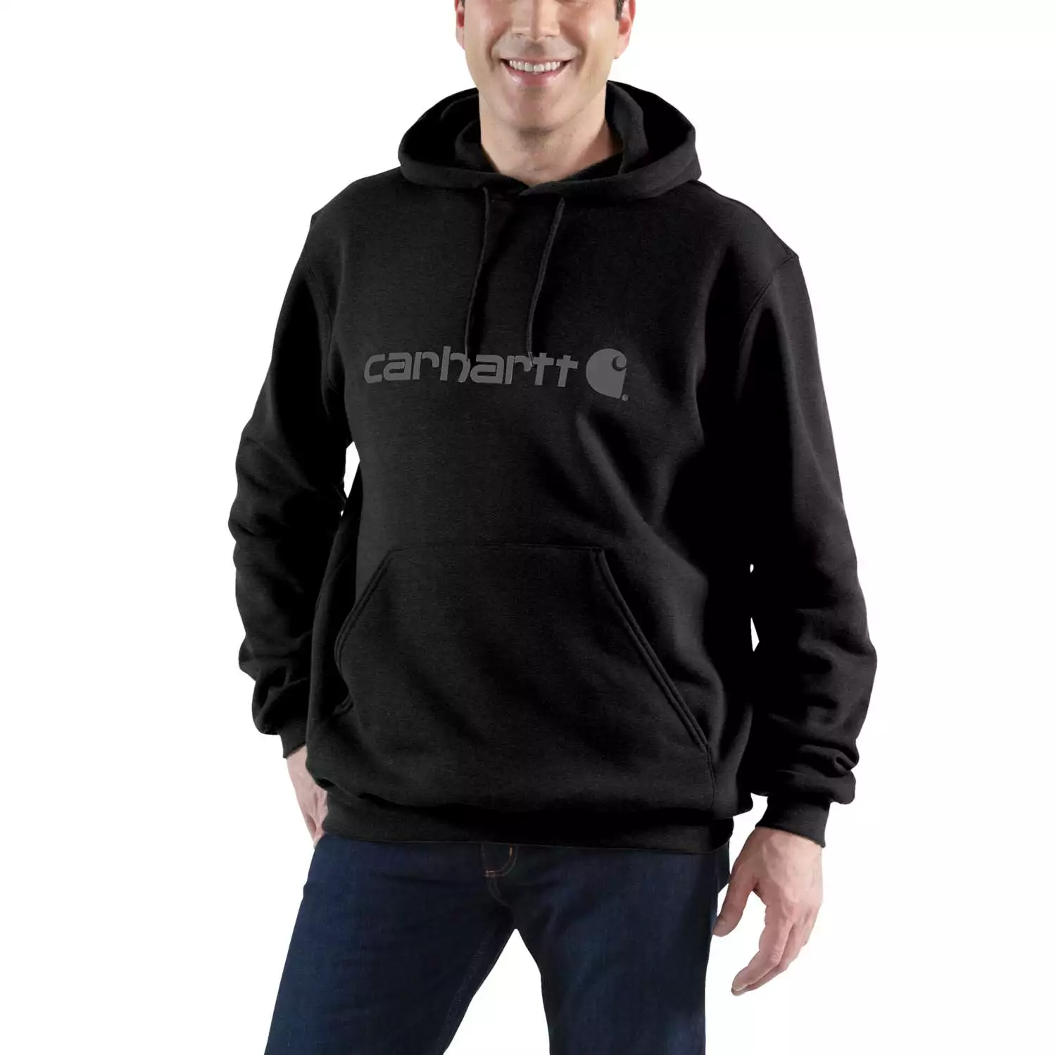 Carhartt Sweat-shirt Marquette Logo - noir - S-image