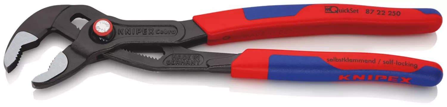 Knipex 8722250 Cobra Quick-Set Waterpomptang - 250mm-image