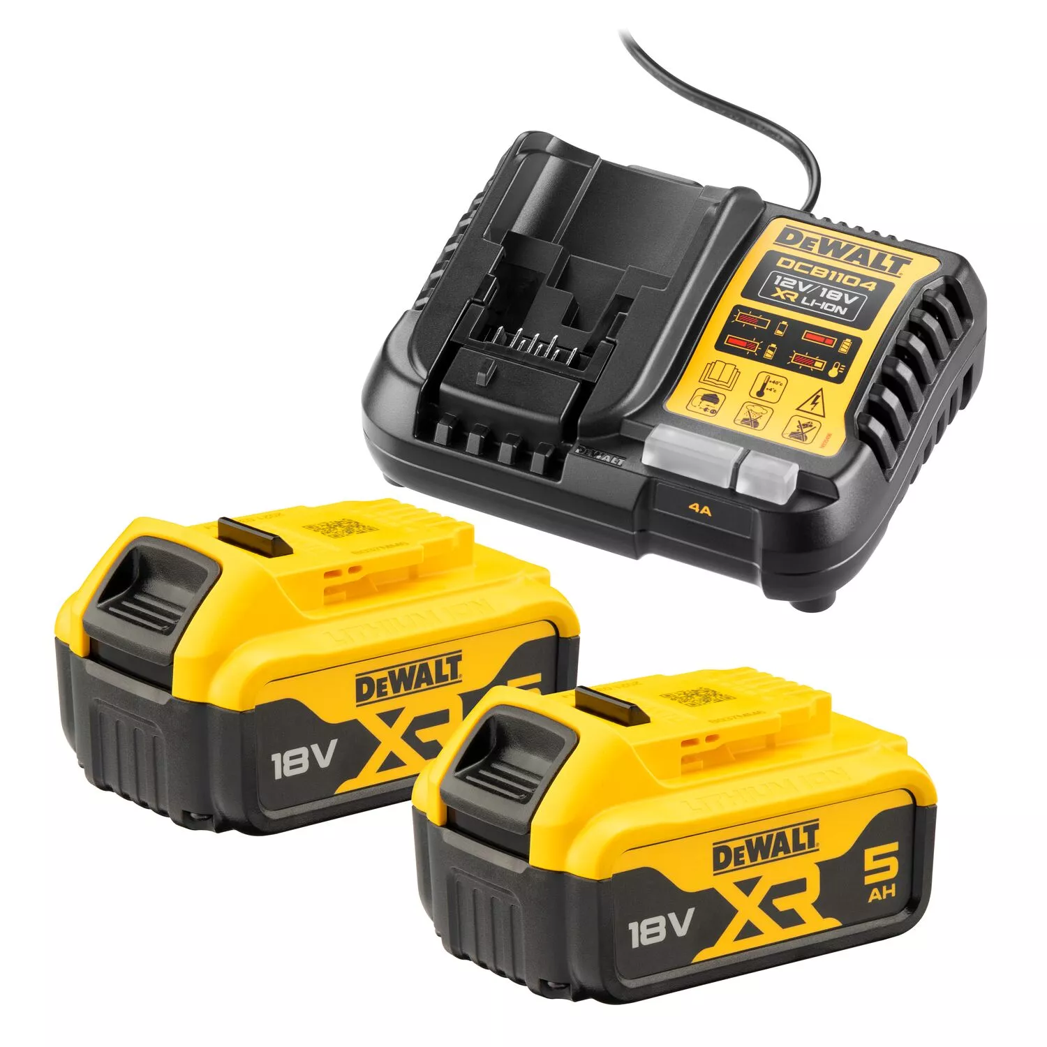 DeWALT DCMST561HT 18V Li-ion accu heggenschaar (DCMHT563N) + accu grastrimmer (DCMST561N) set (2x 5.0Ah)-image