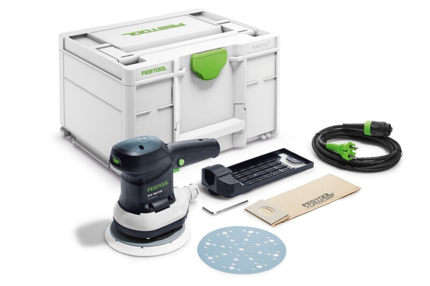 Festool ETS 150/3 EQ-Plus Excenterschuurmachine systainer - 310W - 150mm-image