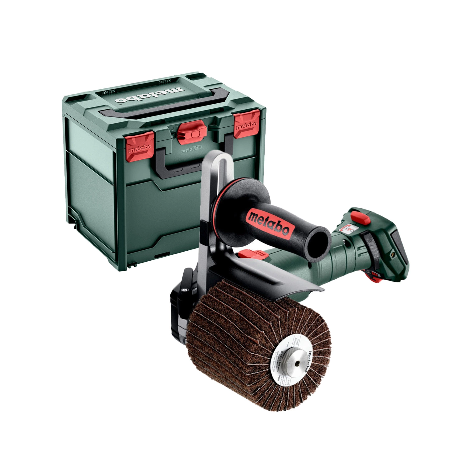 Metabo SVB 18 LTX BL 200 18V Li-ion accu satineermachine body in MetaBox - 200mm-image