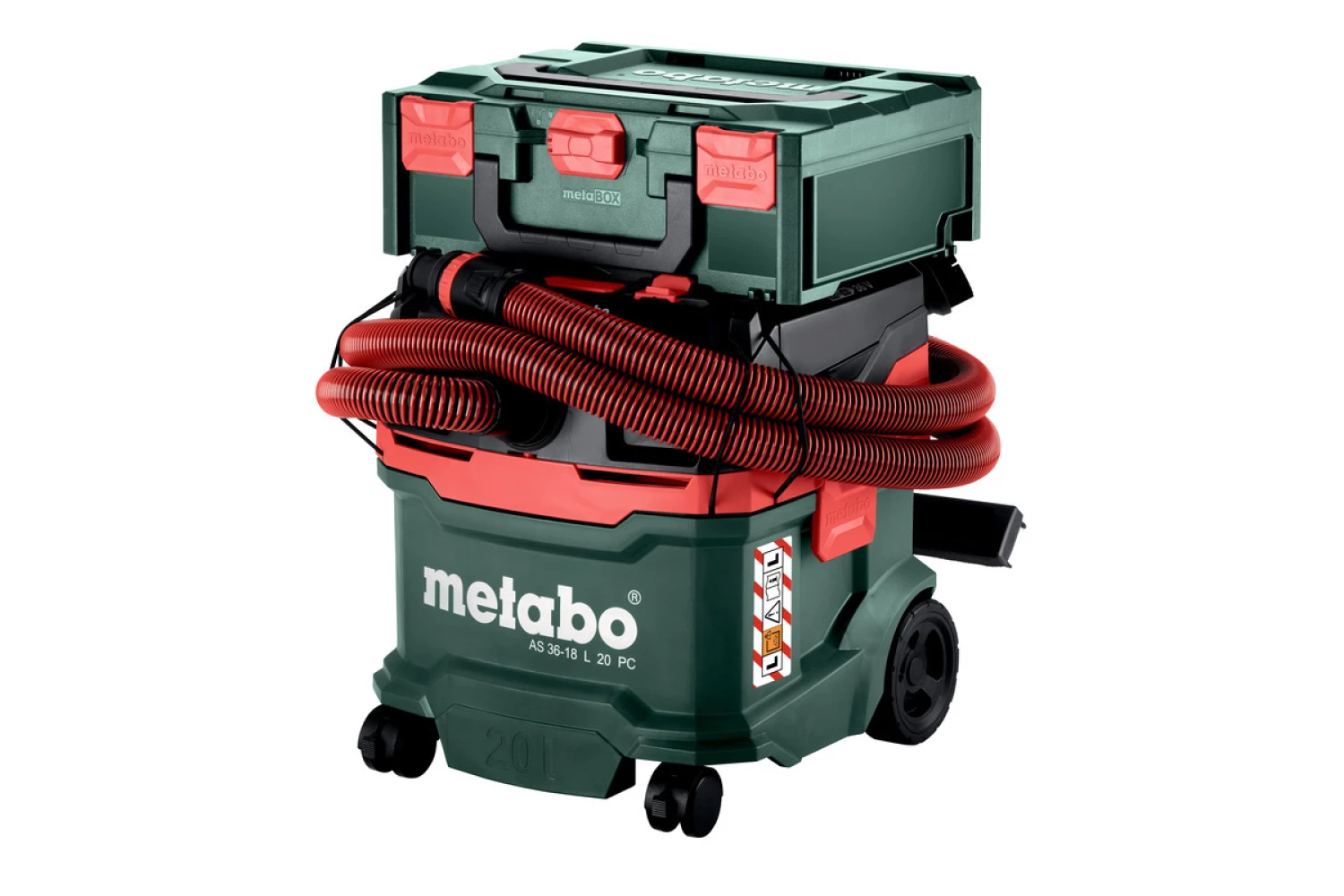 Metabo AS 36-18 L 20 PC 18V Li-ion Aspirateur de chantier - Classe L - 20L-image