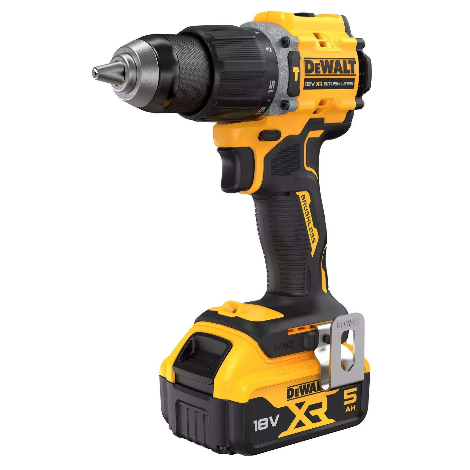 DeWALT DCD799P2T 18V Li-ion accu klopboor-/schroefmachine set (2x 5.0Ah accu) in TSTAK-image