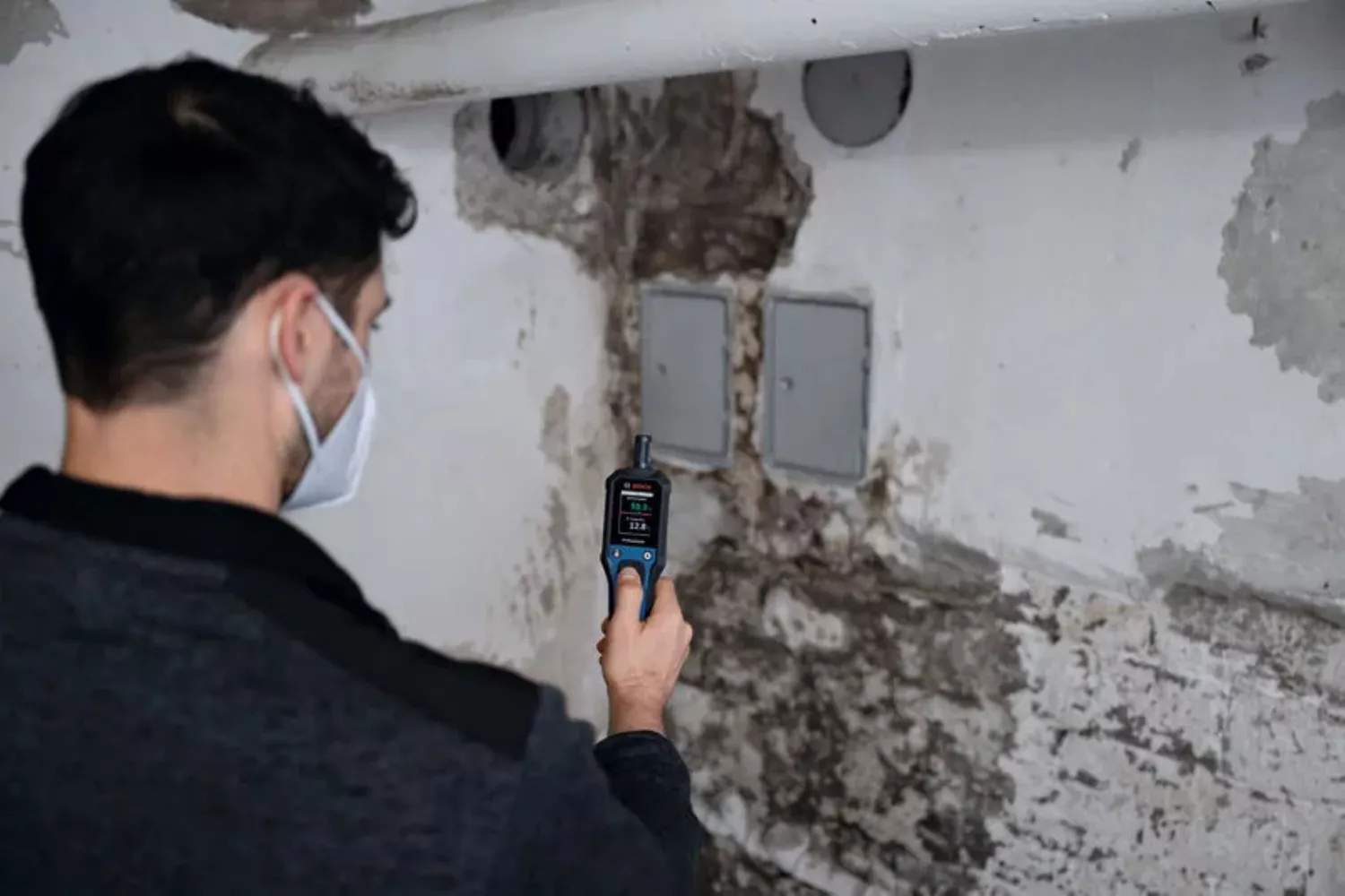 Bosch GDH 1-17 Houtvochtmeter in opbergtas-image