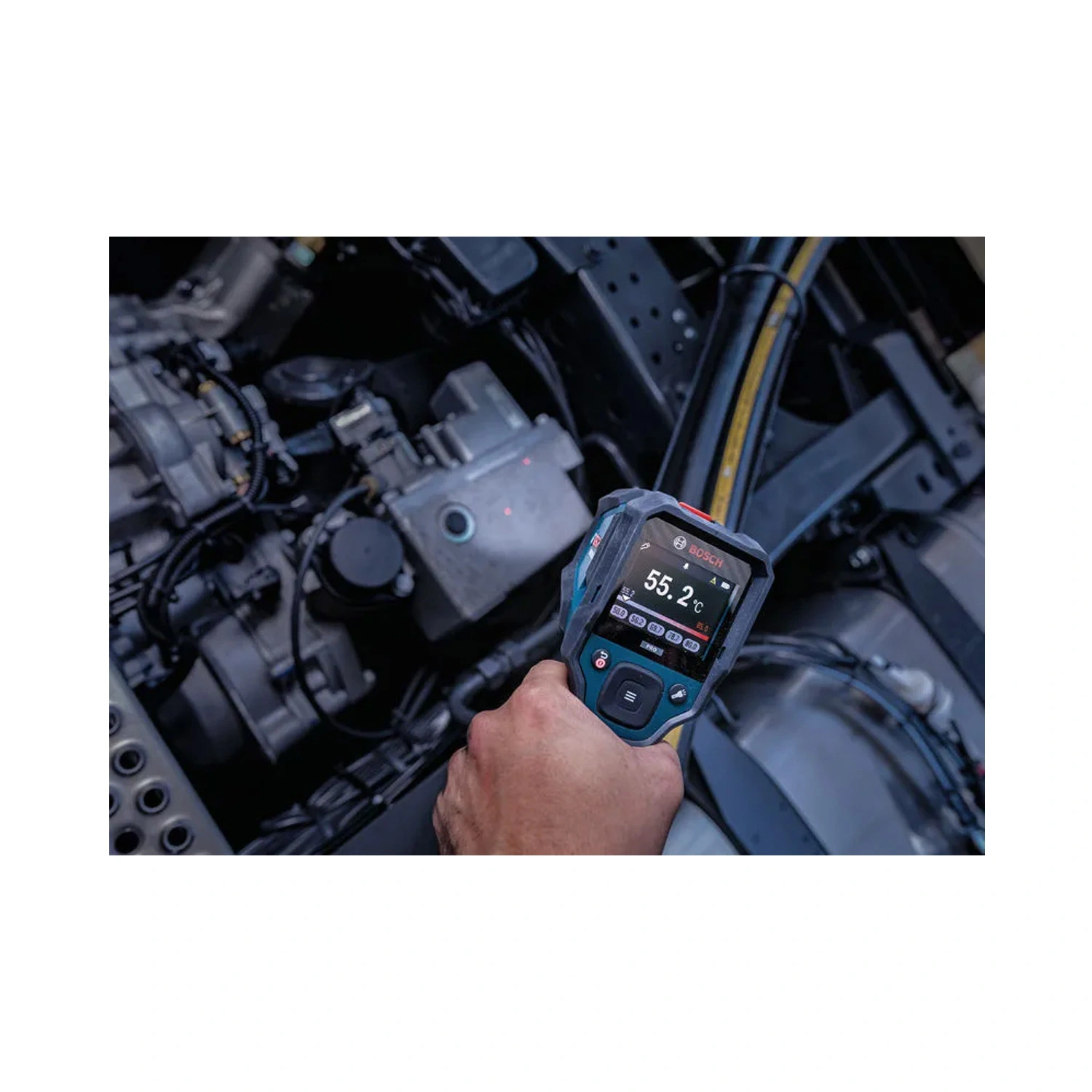 Bosch GIS 12V-800-16 Infraroodthermometer in Tas - Bereik -40°C t/m +800°C