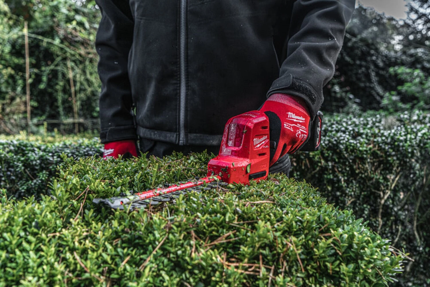 Milwaukee M12 FHT20-402 M12 FUEL™ 12V Li-Ion accu heggenschaar set (2x 4,0 Ah) - 200 mm - koolborstelloos-image