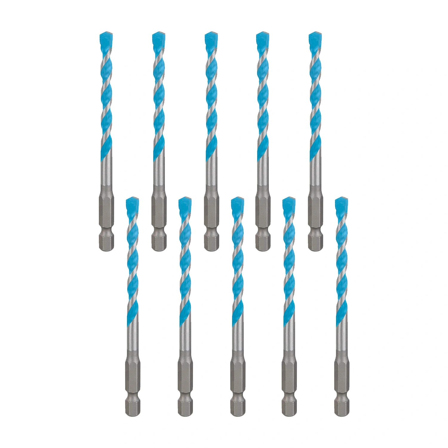 Bosch EXPERT 2608902284 HEX-9 Perceuse multi-usage pour le bâtiment - 6 x 100 x 60 - 10 pièces