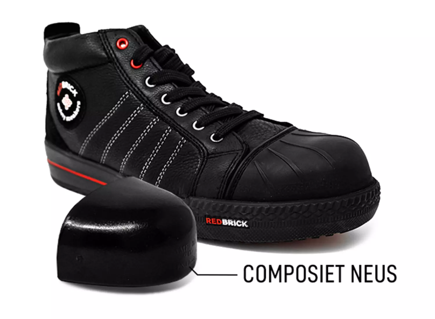 Redbrick Champ High Werkschoen - S3S - Enkelhoog - Maat 40-image