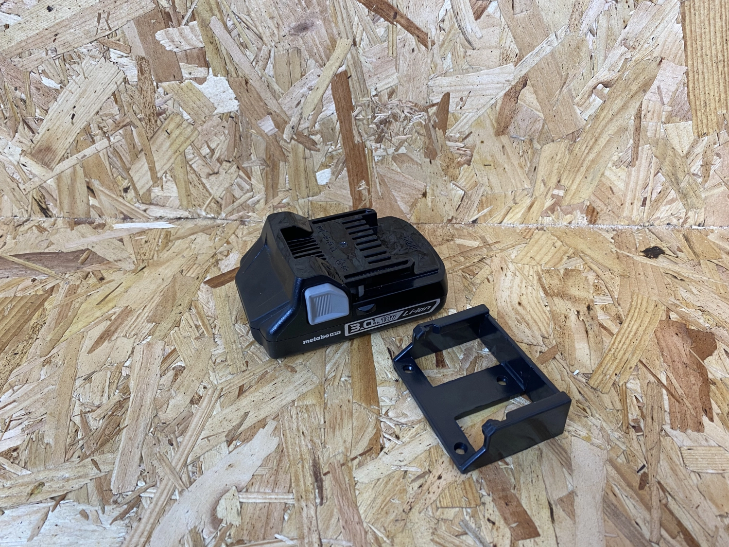 StealthMounts BM-MHH18-BLK-6 Accuhouder voor Hikoki 18V/36V - Zwart - 6-pack-image