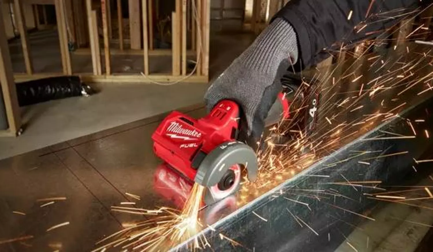 Milwaukee M12 FCOT-0 - Meuleuse d'angle sans fil Li-Ion 12V (machine seule) - moteur brushless - 10 x 76 mm-image