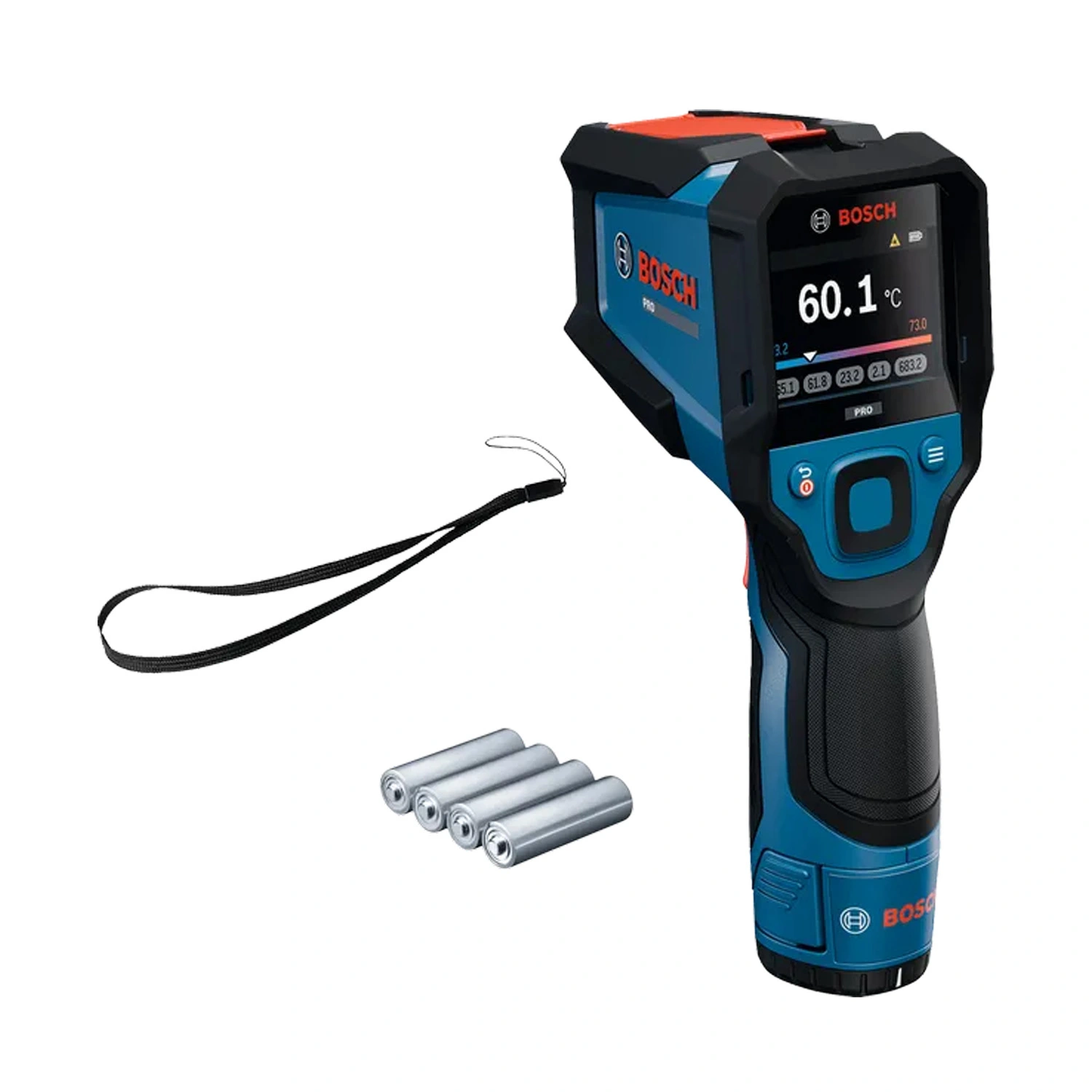Bosch GIS 12V-700-14 Infraroodthermometer - Bereik -30°C t/m +700°C
