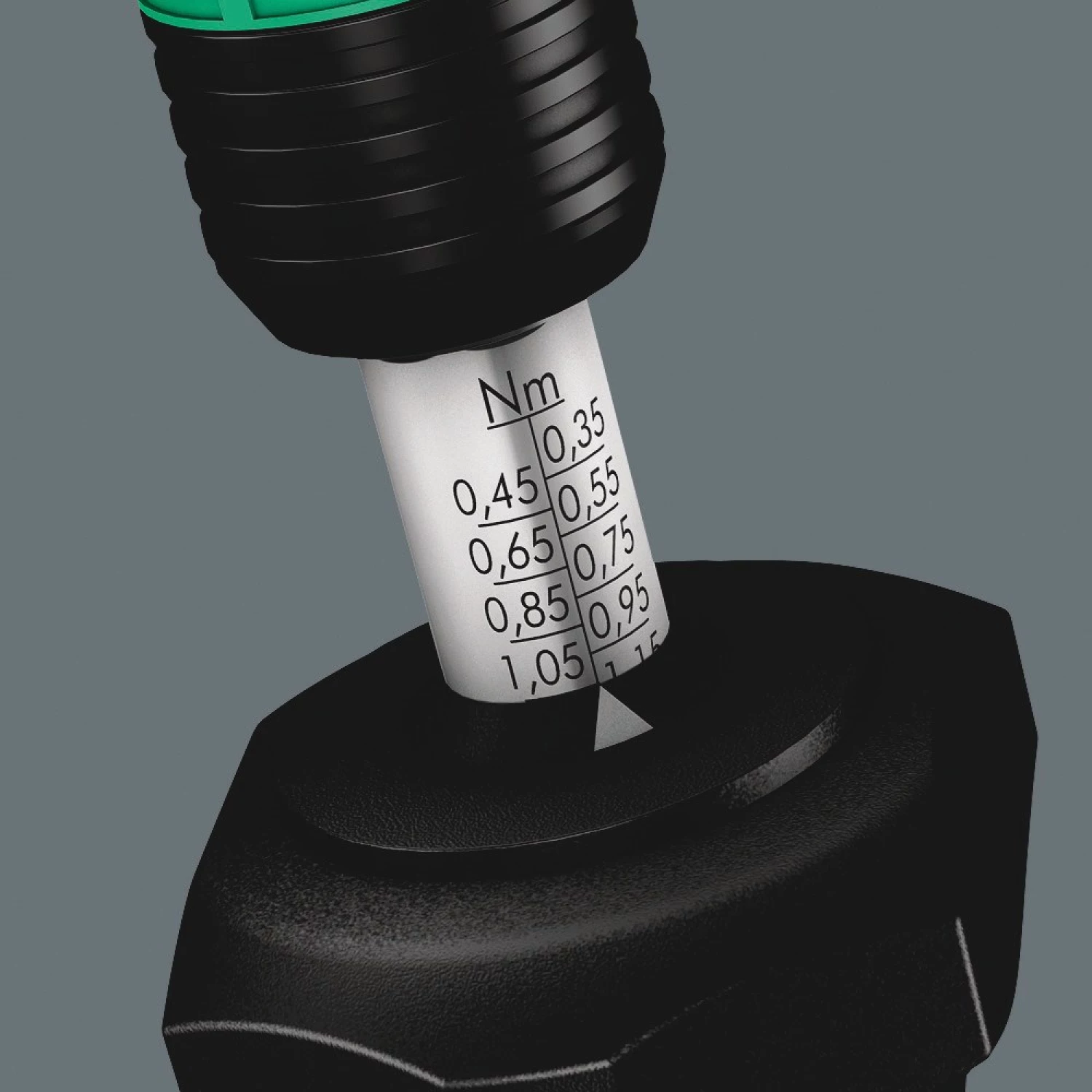 Wera 05350451001 27 pièces 7445/46/47 Kraftform Jeu de clés dynamométriques dans un coffret - 2,5-55,0 in. lbs - 1/4"-image