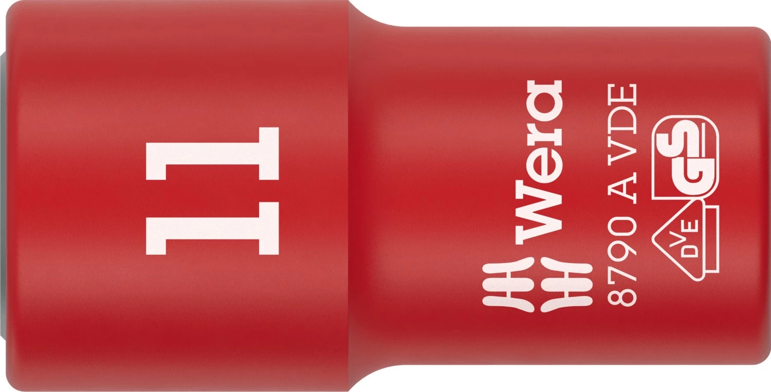 Wera 05005930001 8790 B VDE Zyklop capuchon isolé - 1/4« - 11 mm-image