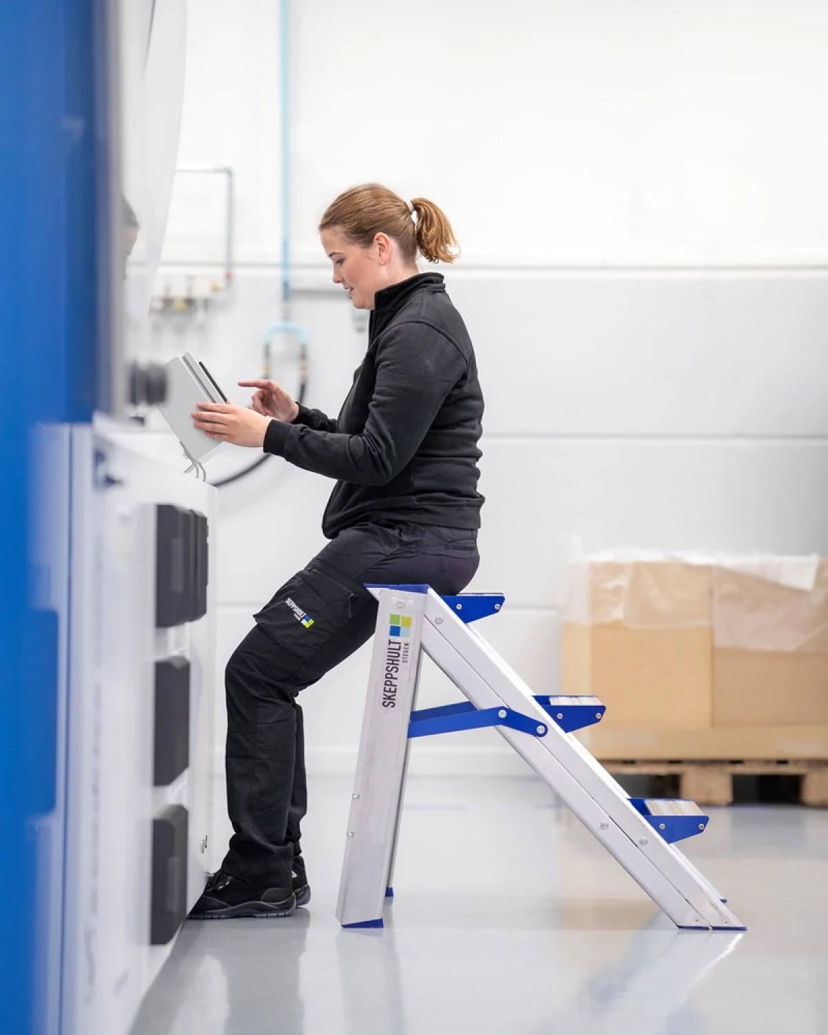 Little Jumbo 1235425504 Apo-Jumbo Montagetrap - Inklapbaar - 4 treden-image