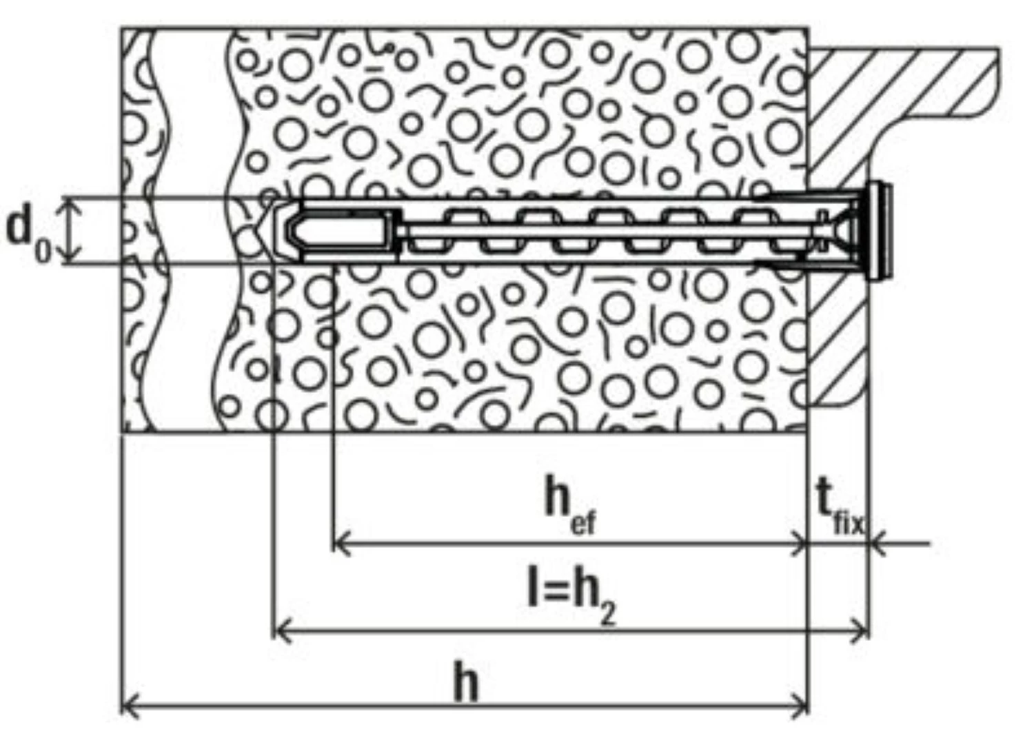 Fischer 577365 Cheville en nylon HybridPower 10 x 90 avec vis TX40 (50 pièces)-image