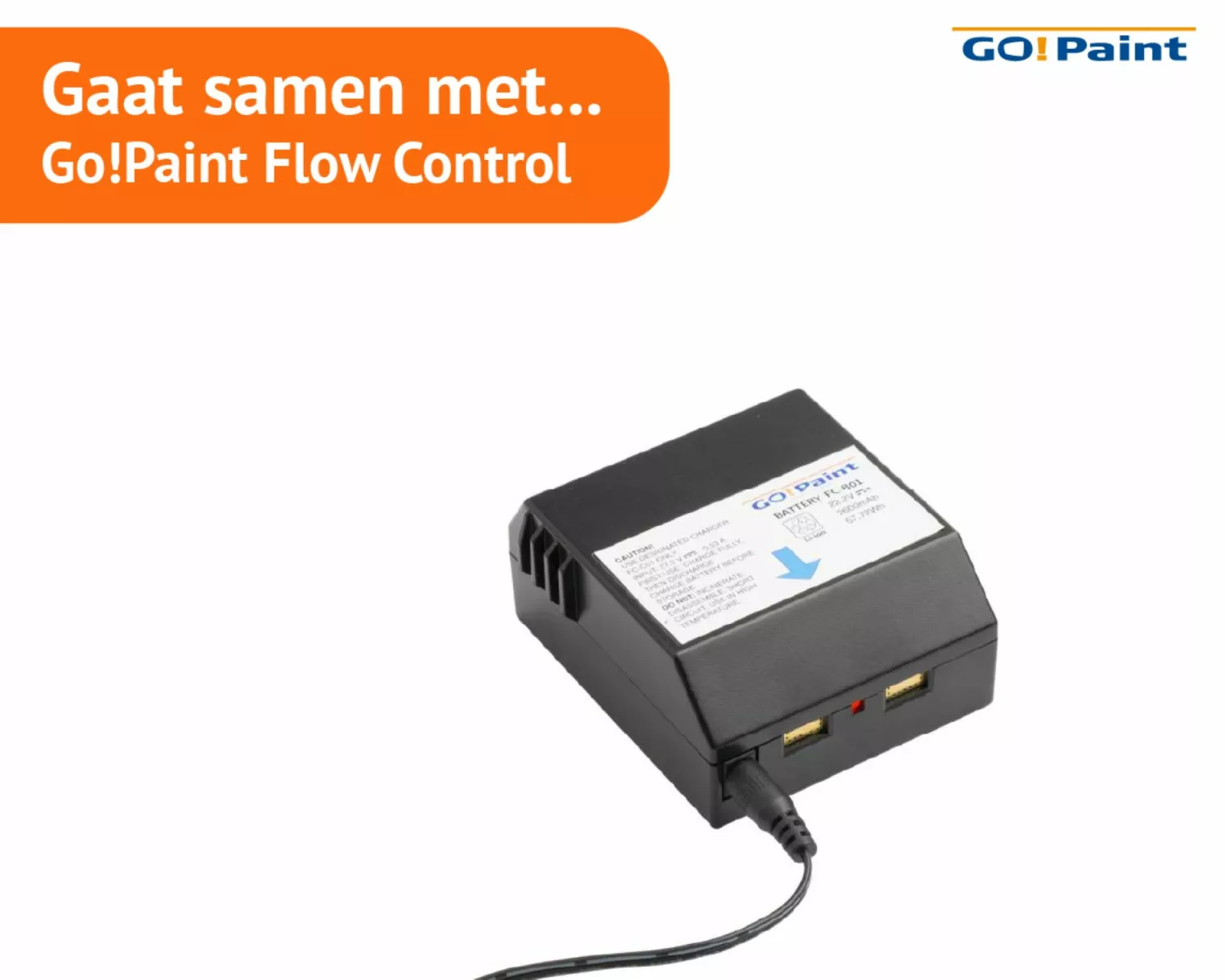 Go!Paint Batterij Tbv Flow Control-image