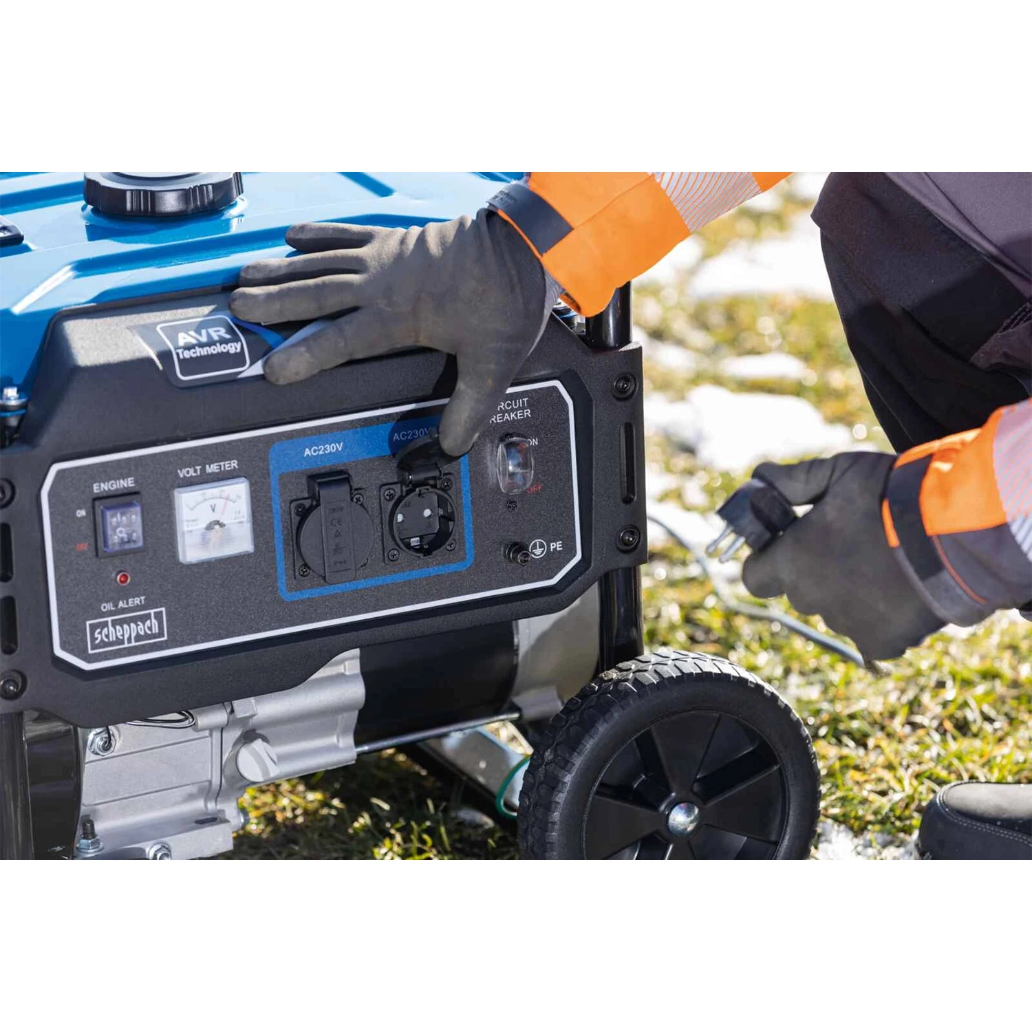 Scheppach SG3200x Générateur électrique à essence - 2,8 kW-image