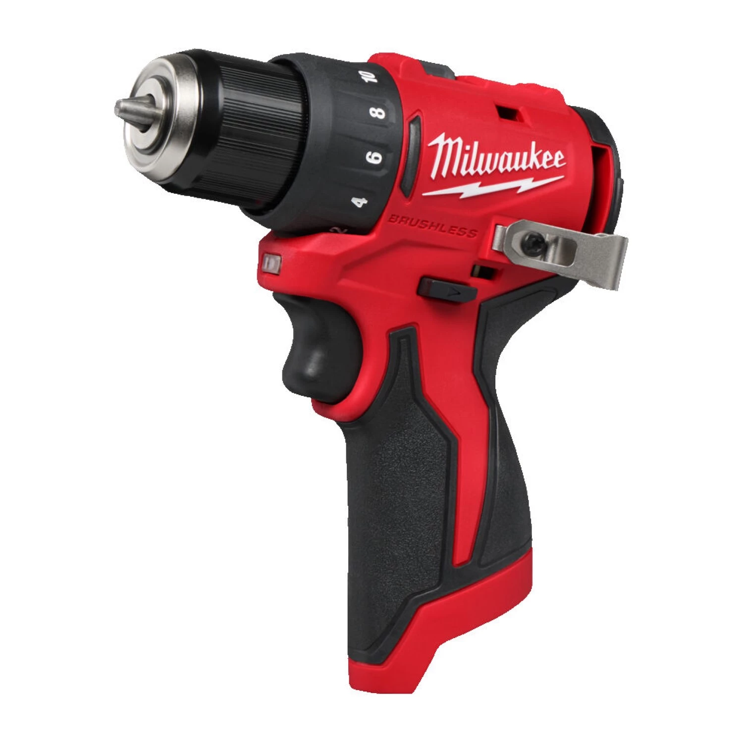 Milwaukee M12 BLDDRC-201B Perceuse-visseuse sans fil Li-ion 12V (1x batterie 2.0Ah) dans un sac-image