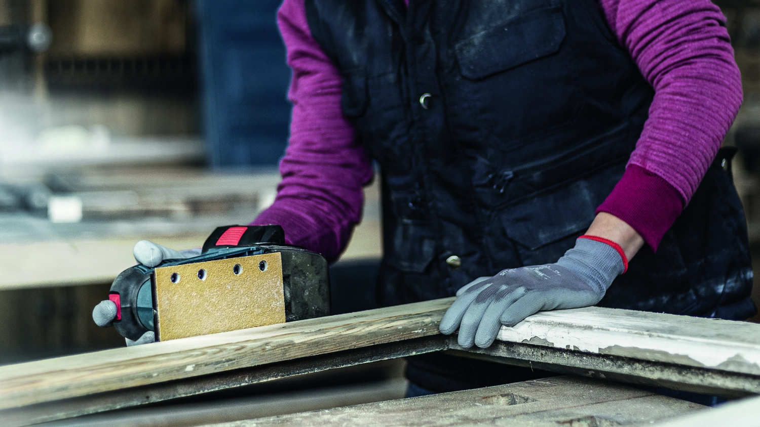 Bosch EXPERT 2608900881 - EXPERT Abrasif C470 Best for Wood and Paint, 80 x 133 mm, grain 120, 8 trous, 10x-image