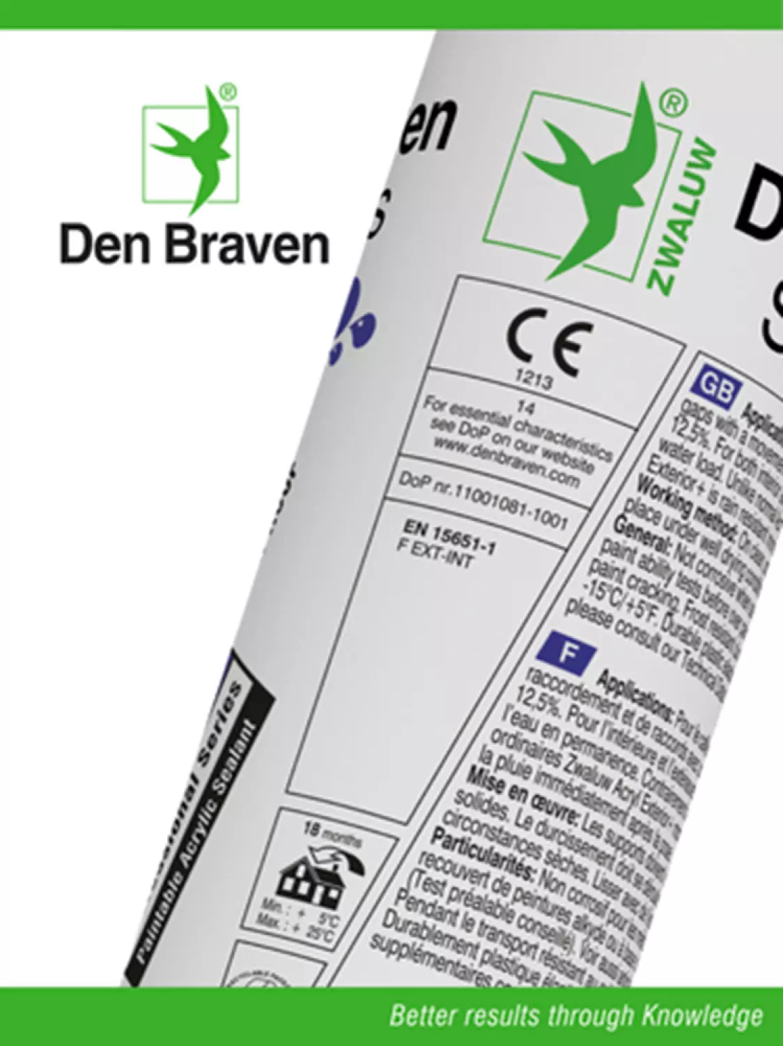 Zwaluw Den Braven 10685101 Peinture murale-image