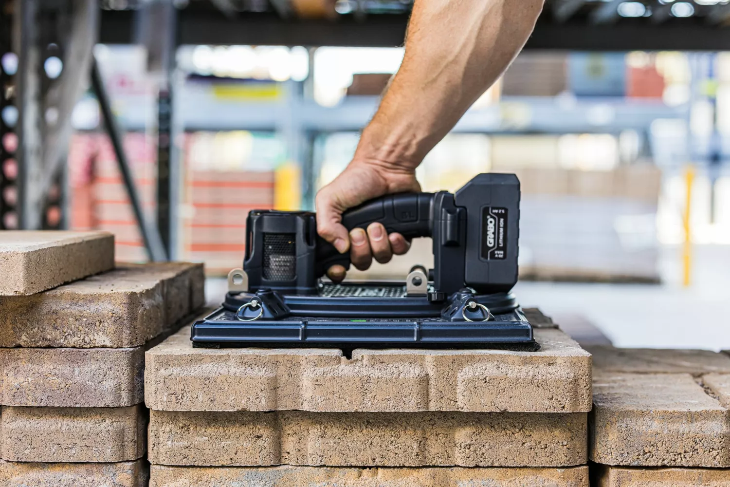 Grabo High Flow électrique Aspirateur de carrelage dans un sac de protection - 50,3kg-image