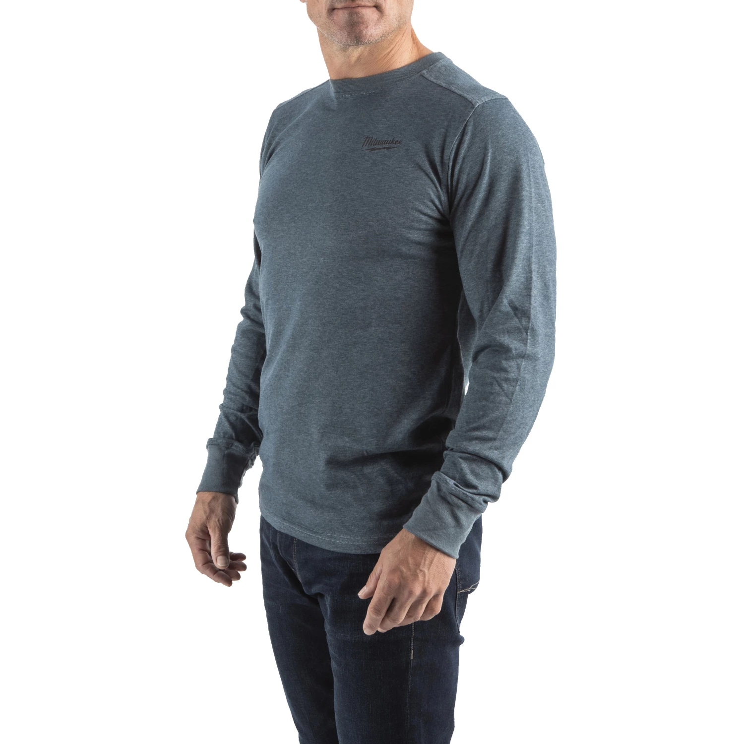 Milwaukee Hybrid shirt à manches longues - bleu - S-image