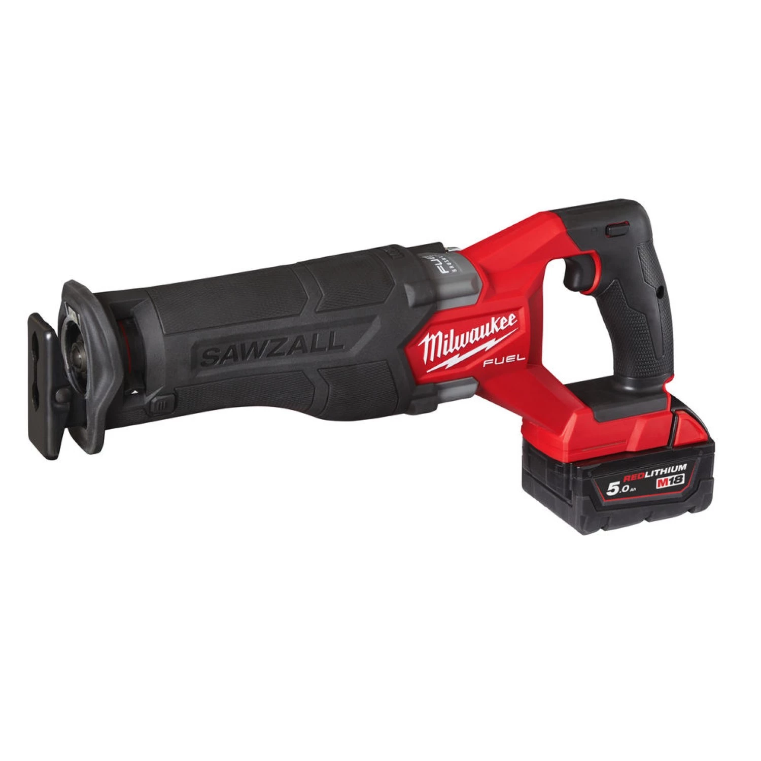 Milwaukee M18 FSZ-502X 18 V Li-ion batterie scie sabre ensemble (2x 5,0 Ah batterie) dans HD Box - sans charbon - changement rapide-image