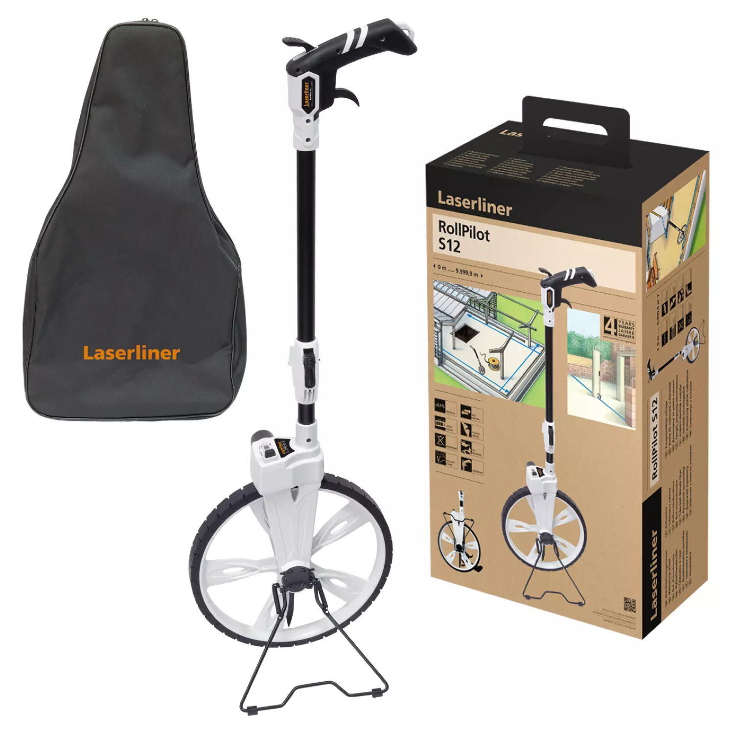 Laserliner RollPilot S12 Roulette de mesure - Affichage analogique-image