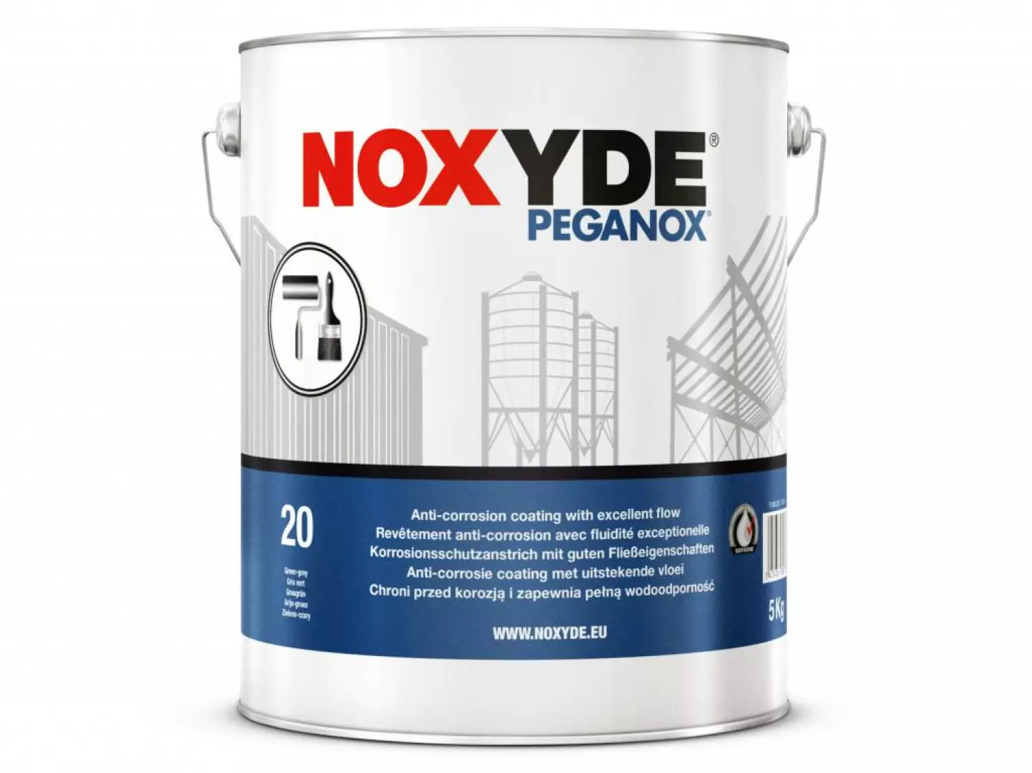 Rust-Oleum Peganox - engelsrood - 5kg-image