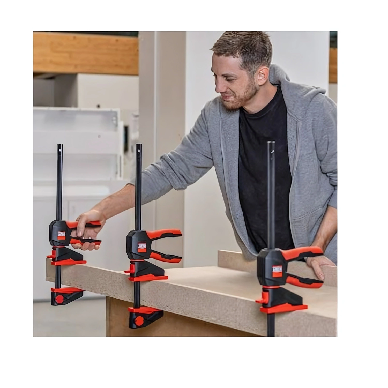 Bessey EZ360M-30 Eenhands Bessey Lijmtang - 300 x 60mm-image