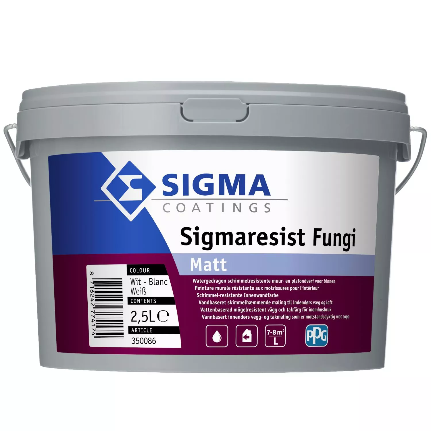 Sigma Sigmaresist Fungi Wit 2,5 L-image