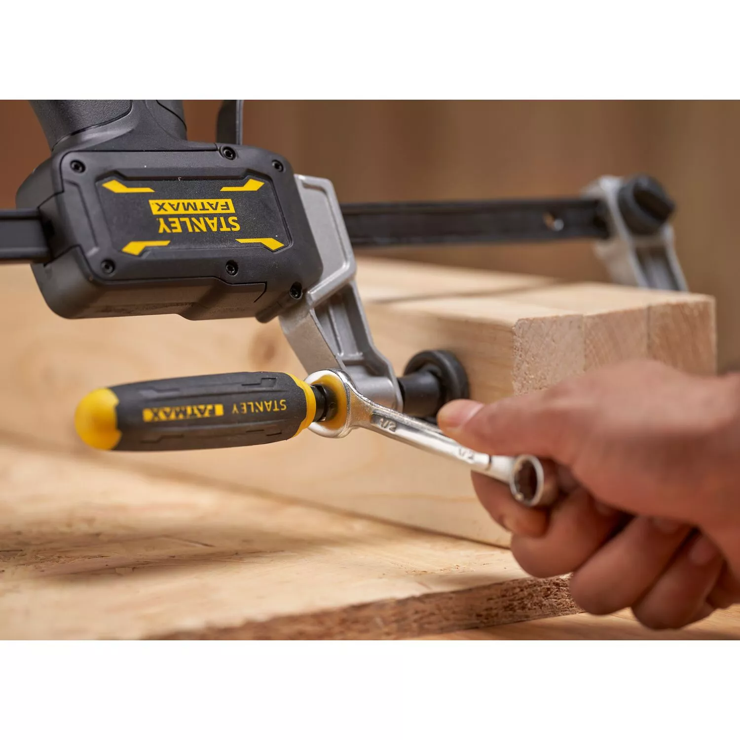 Stanley FMHT83007-0 Hybrid Eenhands Lijmklem - 450mm-image