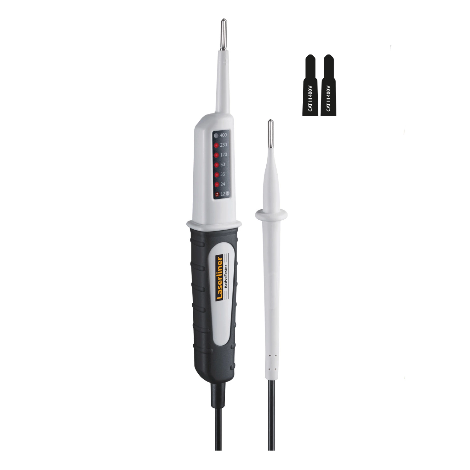 Laserliner ActiveTester  Testeur de tension - 2 pôles - 12-400 V CA/CC - IP64-image