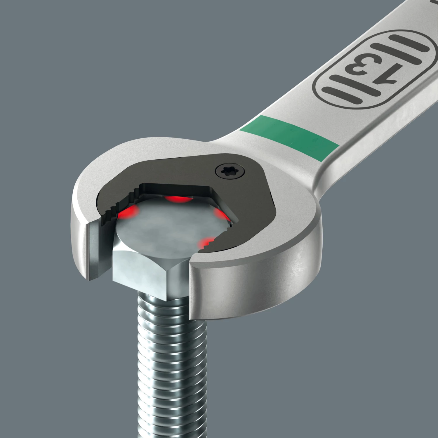 Wera 05020354001 6007 Joker Steek-ringratelsleutel SB - extra lang - 19 x 334mm-image