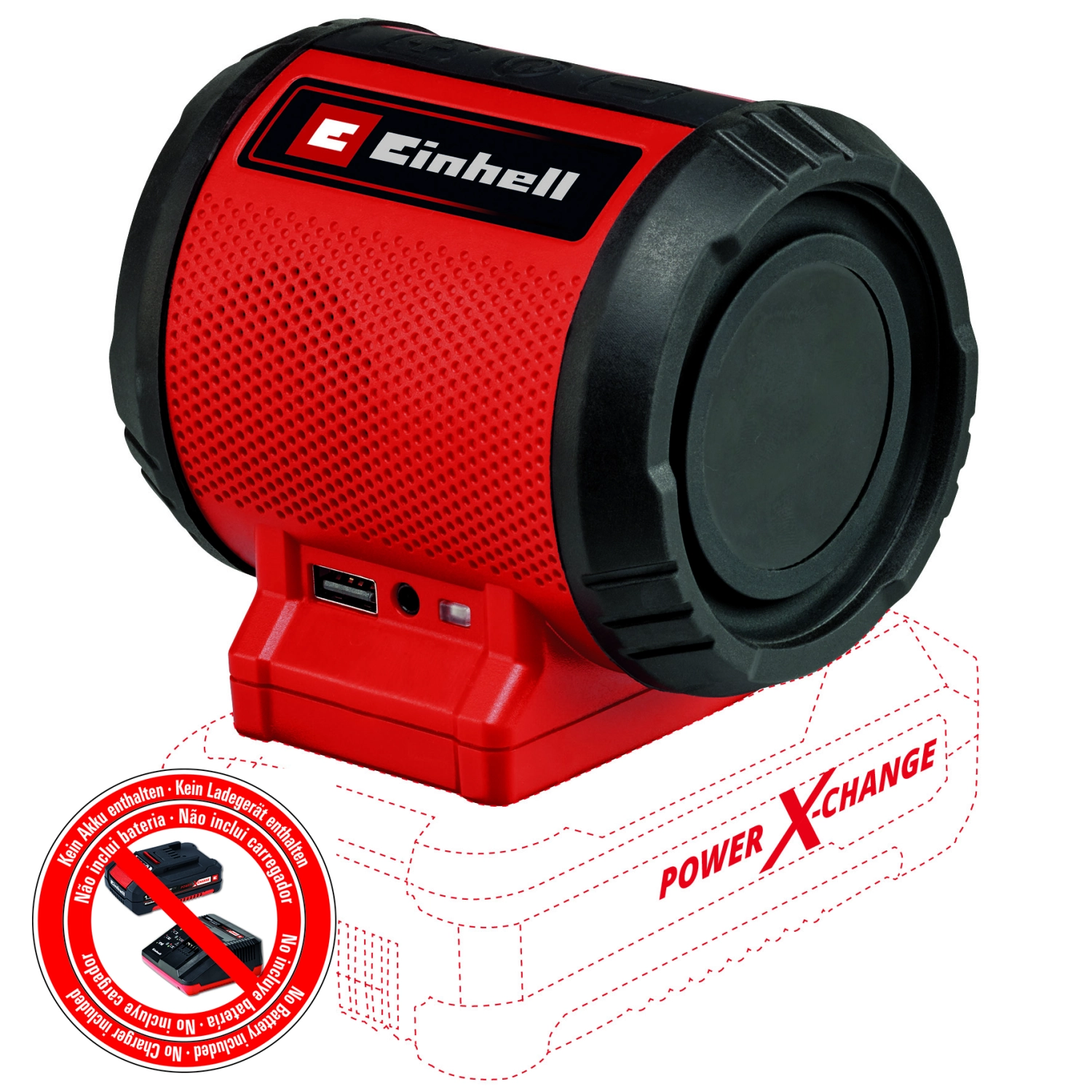 Einhell TC-SR 18 Li BT Solo 18V Li-Ion accu speaker body - bluetooth-image