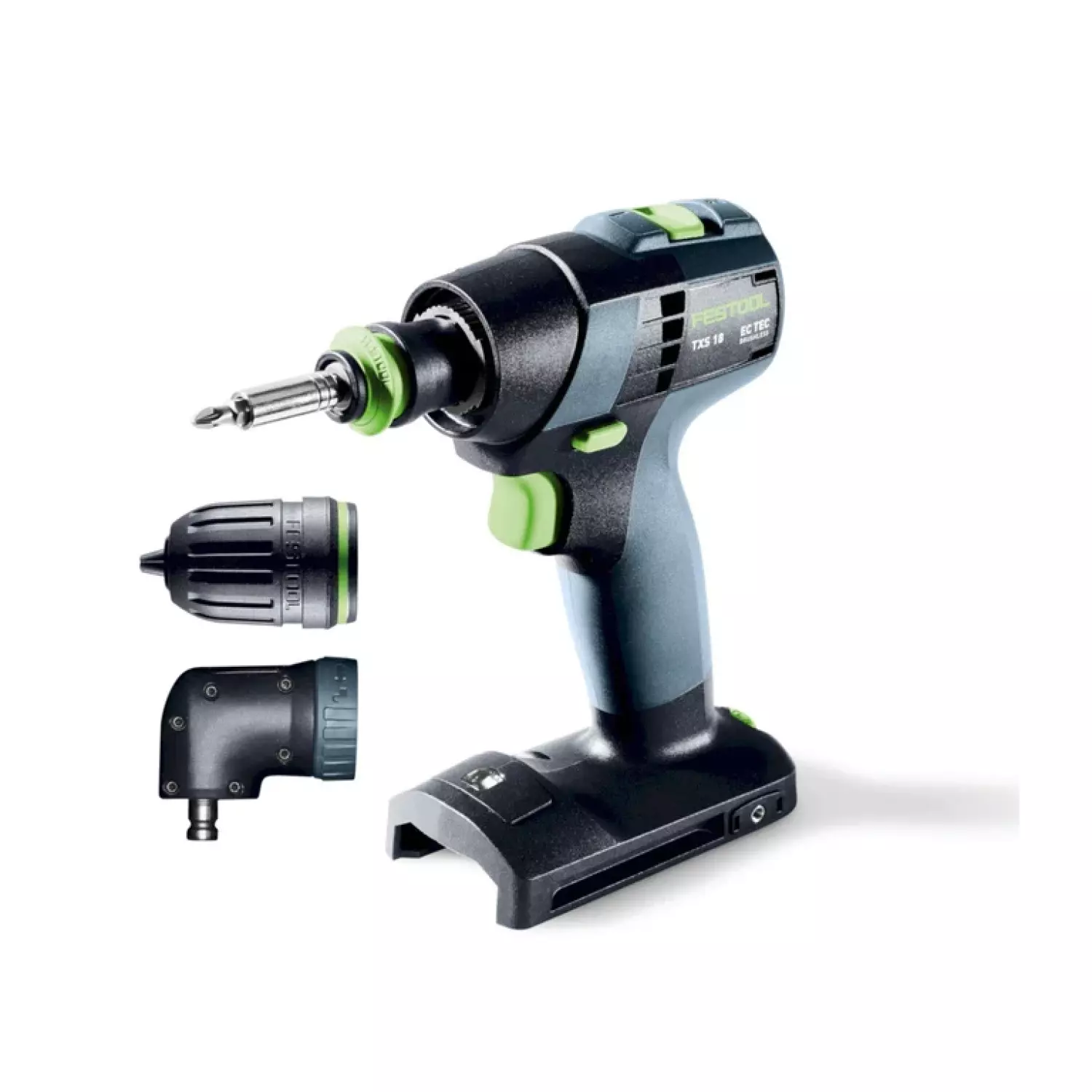 Festool TXS 18-Basic-Set 18V Li-Ion accu schroefboormachine body incl. bitset in systainer - 40Nm-image