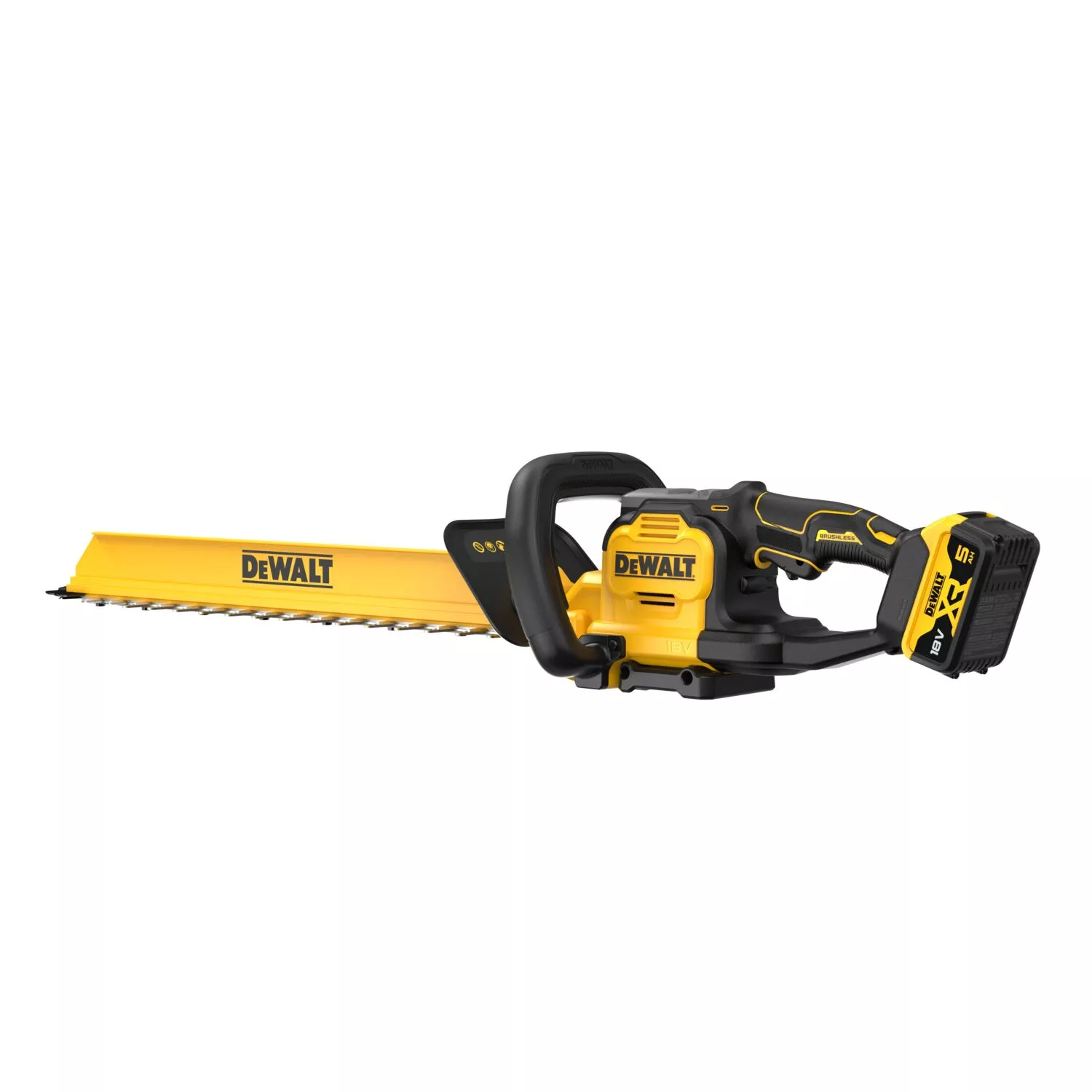 DeWALT DCMHT567P1-QW Kit taille-haie sans fil Li-ion 18 V (1 batterie 5,0 Ah) - 60 cm-image