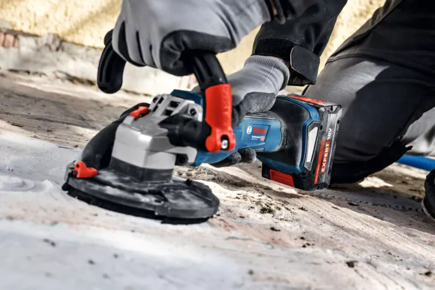 Bosch GBR 18V-15 S Meuleuse à béton 18 V - 125 mm - M14-image