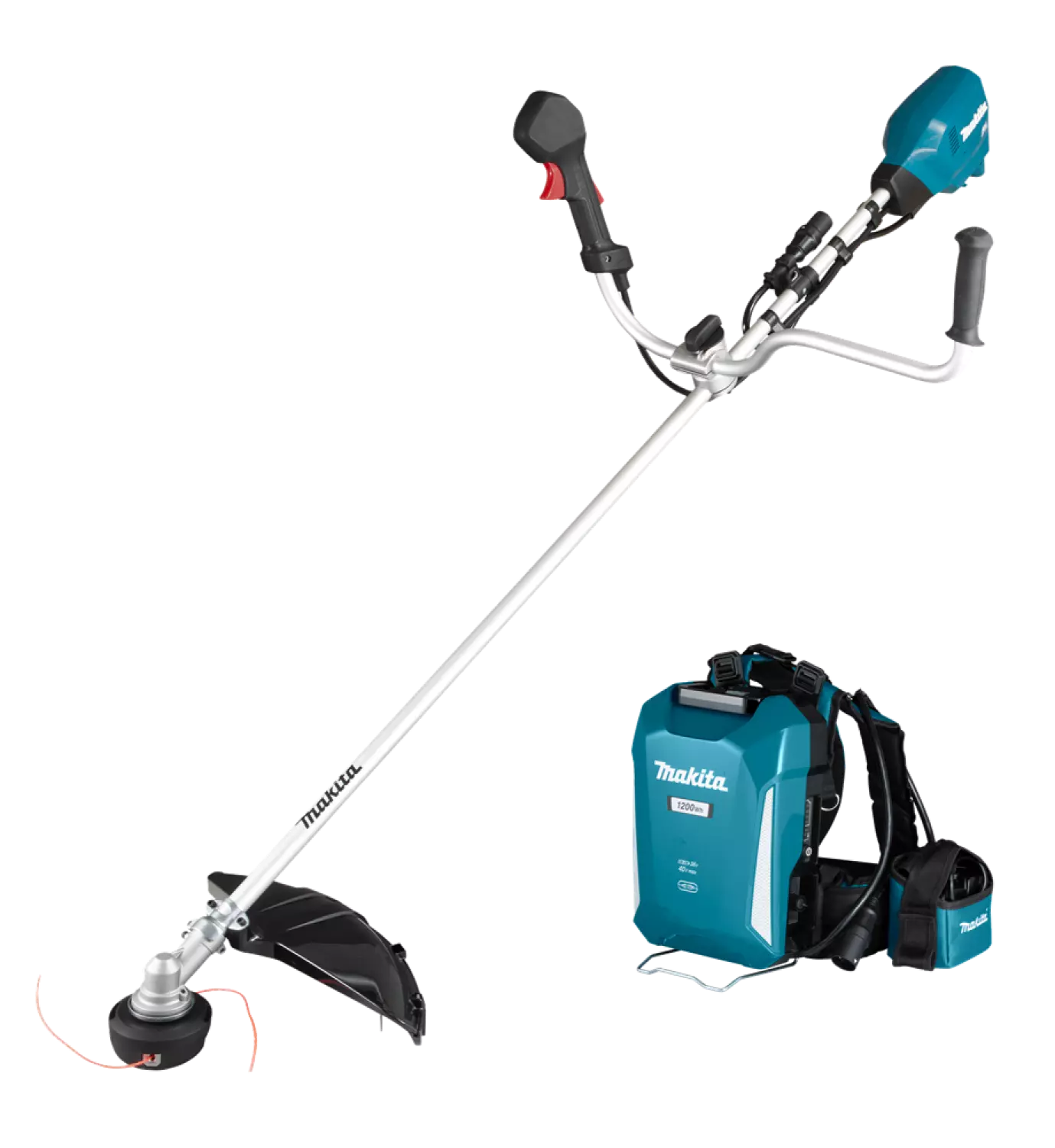 Makita UR101CX1 - Débroussailleuse sans-fil - 36V Li-ion - avec connecteur -Poignée G-image
