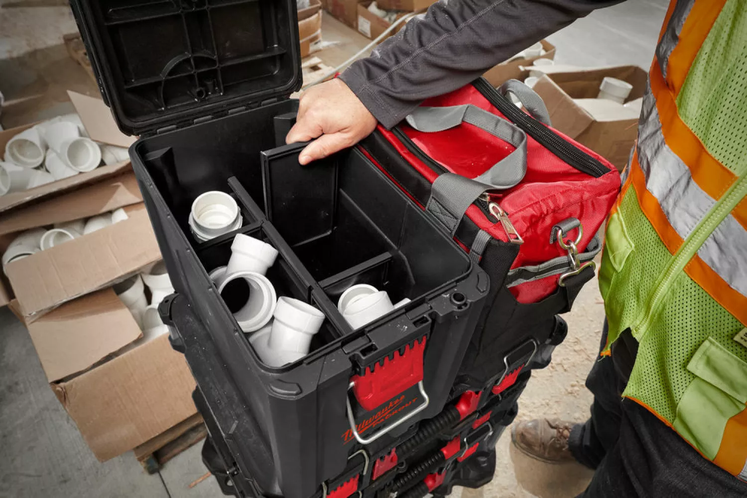Milwaukee 4932471723 Packout Compact Box Gereedschapskist - 411 x 249 x 330mm-image