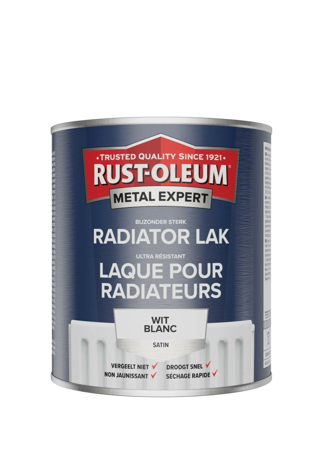 Rust-Oleum Radiator Zijdeglans Spuitbus - wit - 0,4L-image