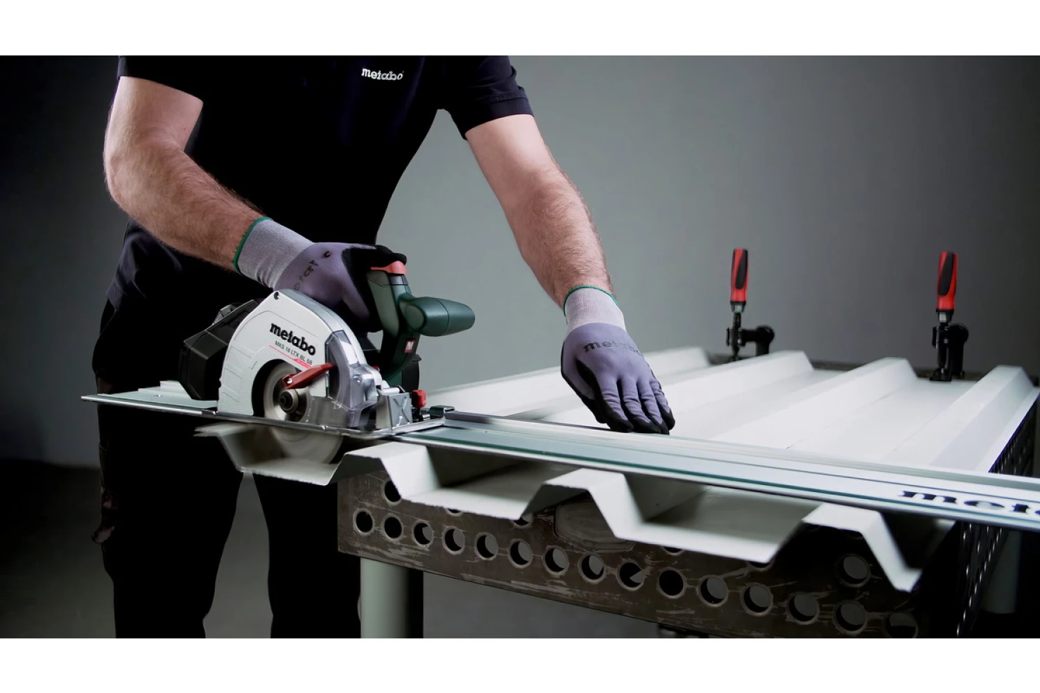 Metabo MKS 18 LTX BL 58 18V Li-ion accu metaalcirkelzaag body in MetaBox - 165mm-image