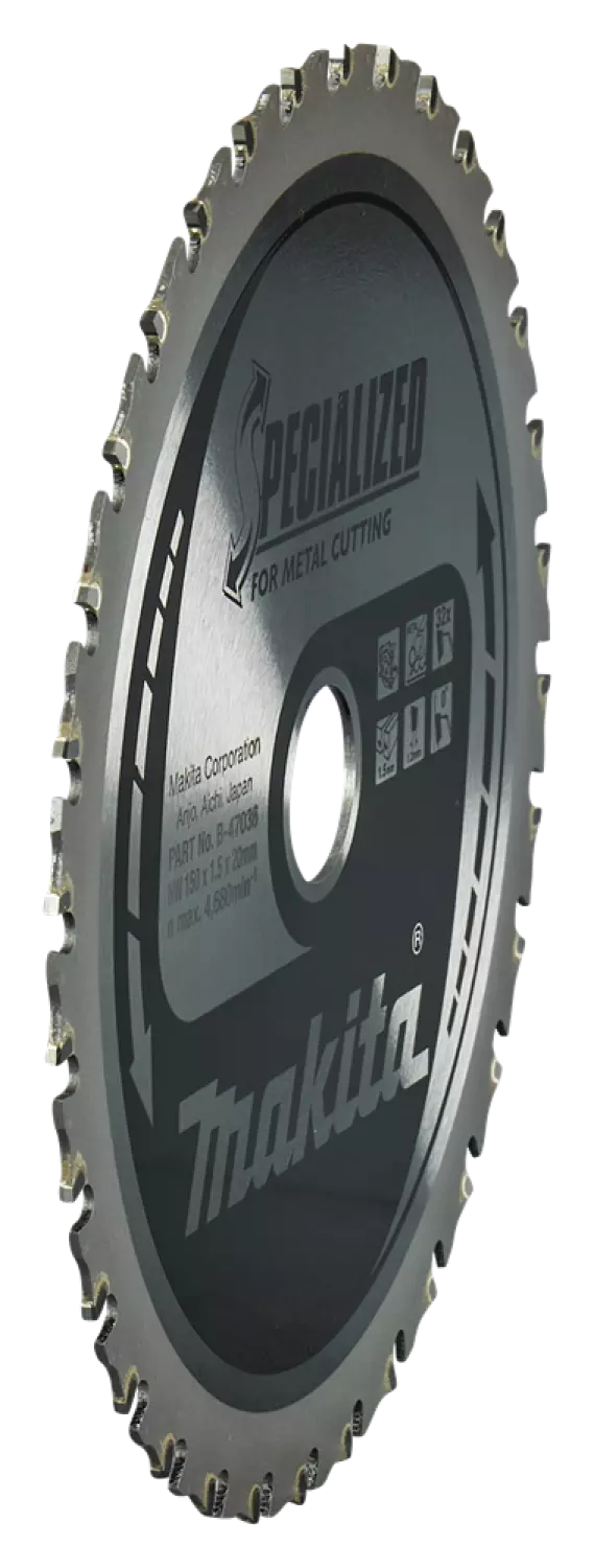 Makita B-46296 Lame de scie circulaire - 150 x 20 - 32 dents - Métal-image