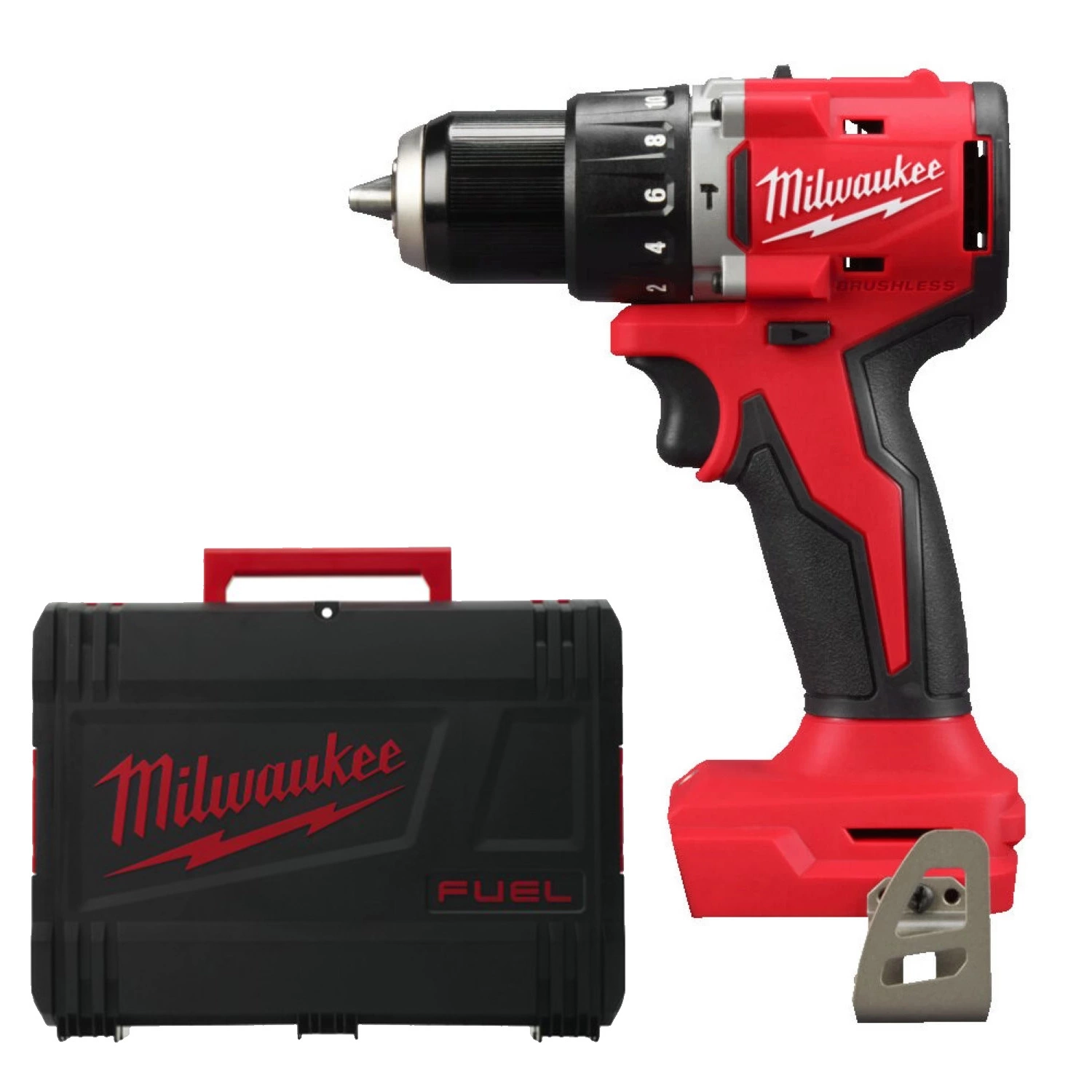 Milwaukee M18 BLPDRC-0X Slagboormachine - koolborstelloos - in HDBox-image