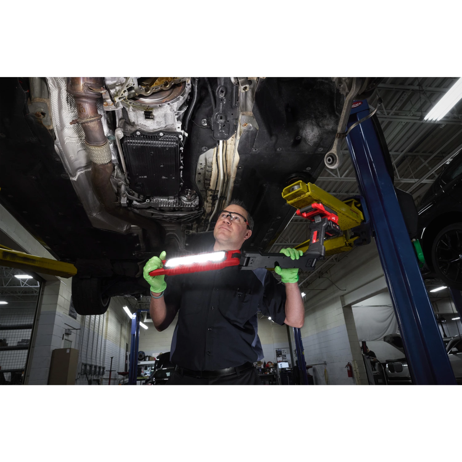 Milwaukee M18 ABL-0 18V Li-Ion Opvouwbare Magneet Lamp - Trueview - 2500Lm-image