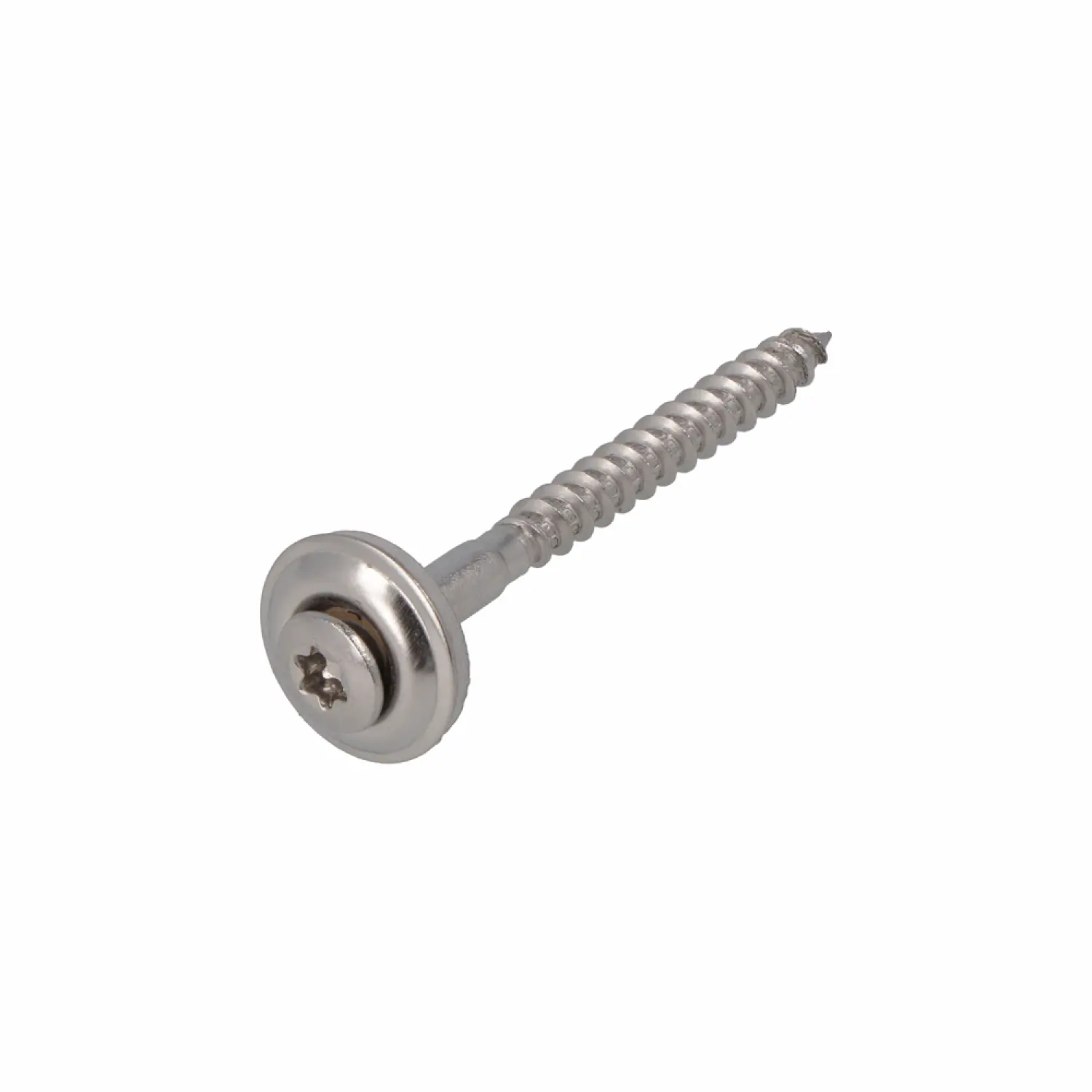 Dak & Gevel Spenglerschroef RVS-A2 met EPDM ring - 15mm - TX20 - 4.5x70mm (100st)