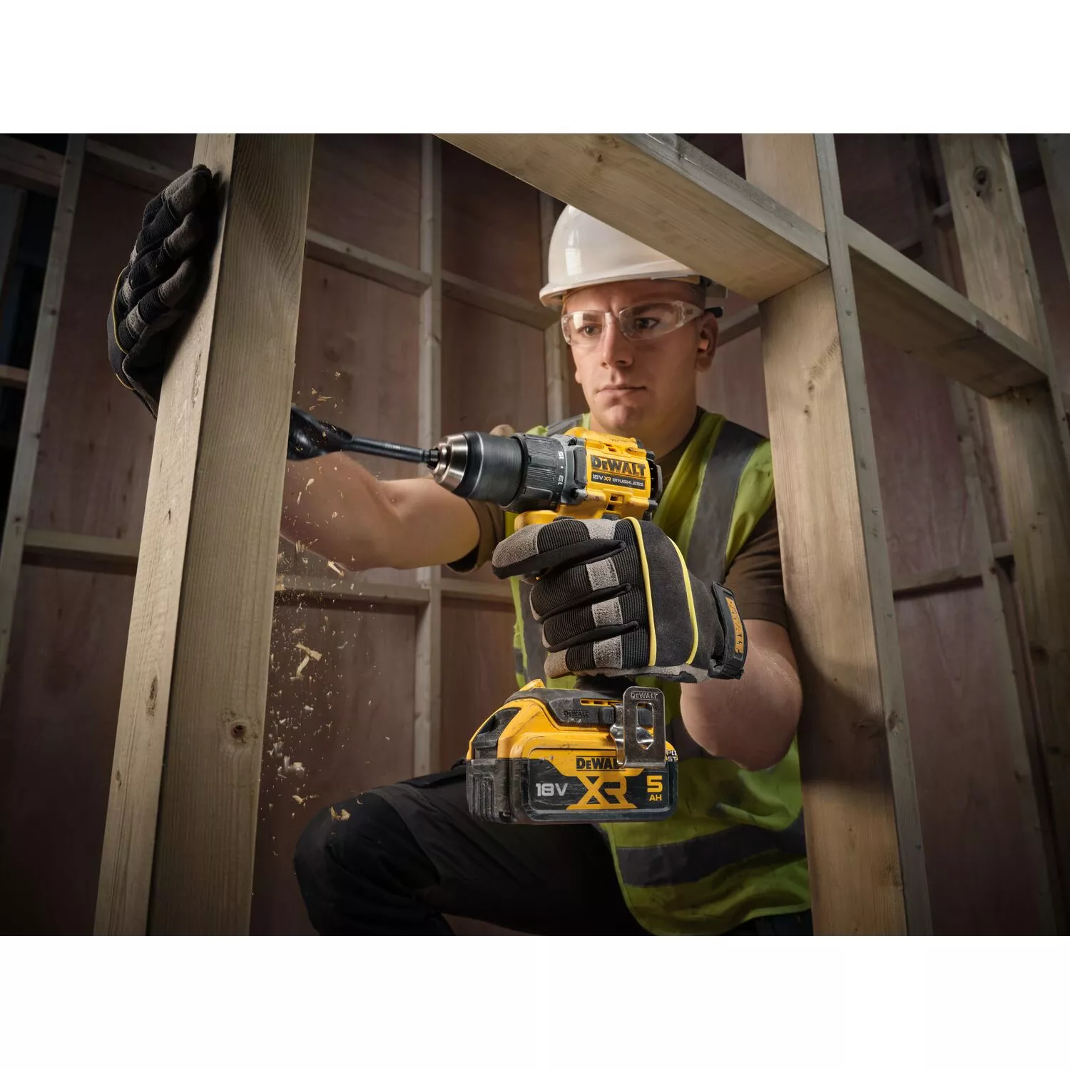 DeWALT DCD794P2T-QW Kit perceuse-visseuse sans fil Li-ion 18 V (2 batteries 5,0 Ah) dans un coffret TSTAK-image