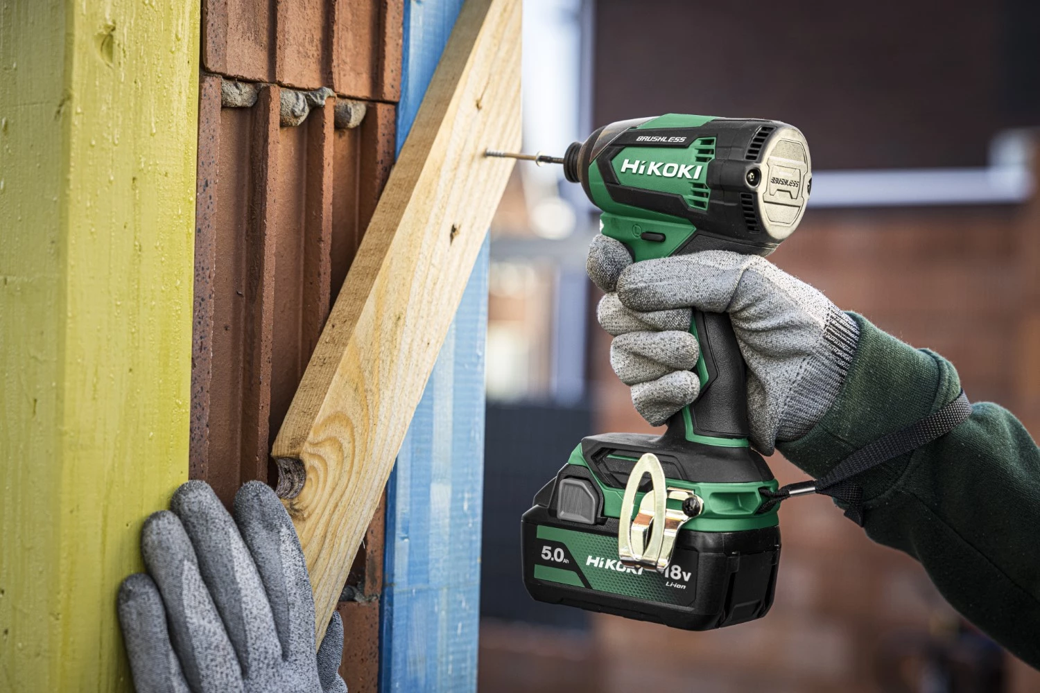 HiKOKI WH18DEW4Z 18V Li-ion accu slagschroevendraaier body in HSC II Koffer - 1/4"-image