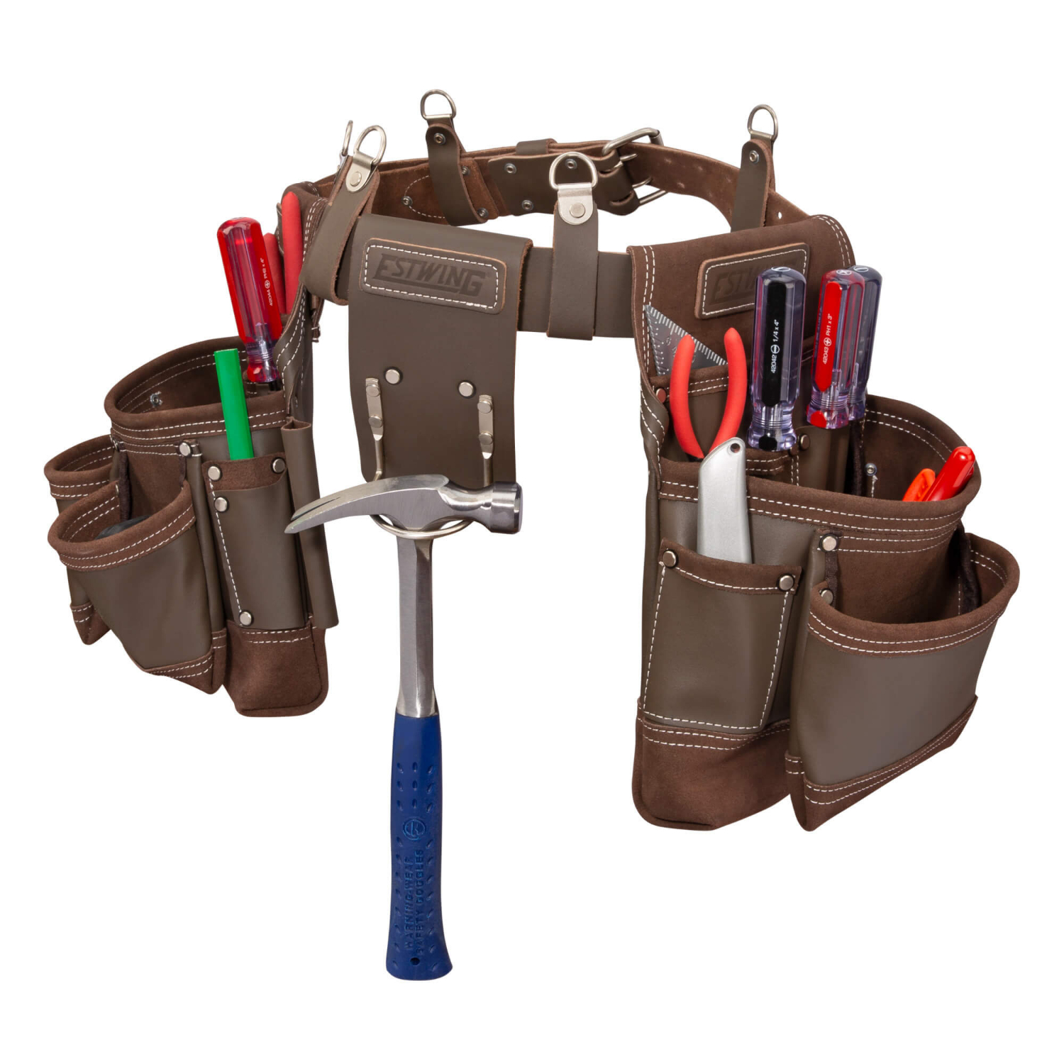 Estwing ceinture porte-outils en cuir 14 pièces-image