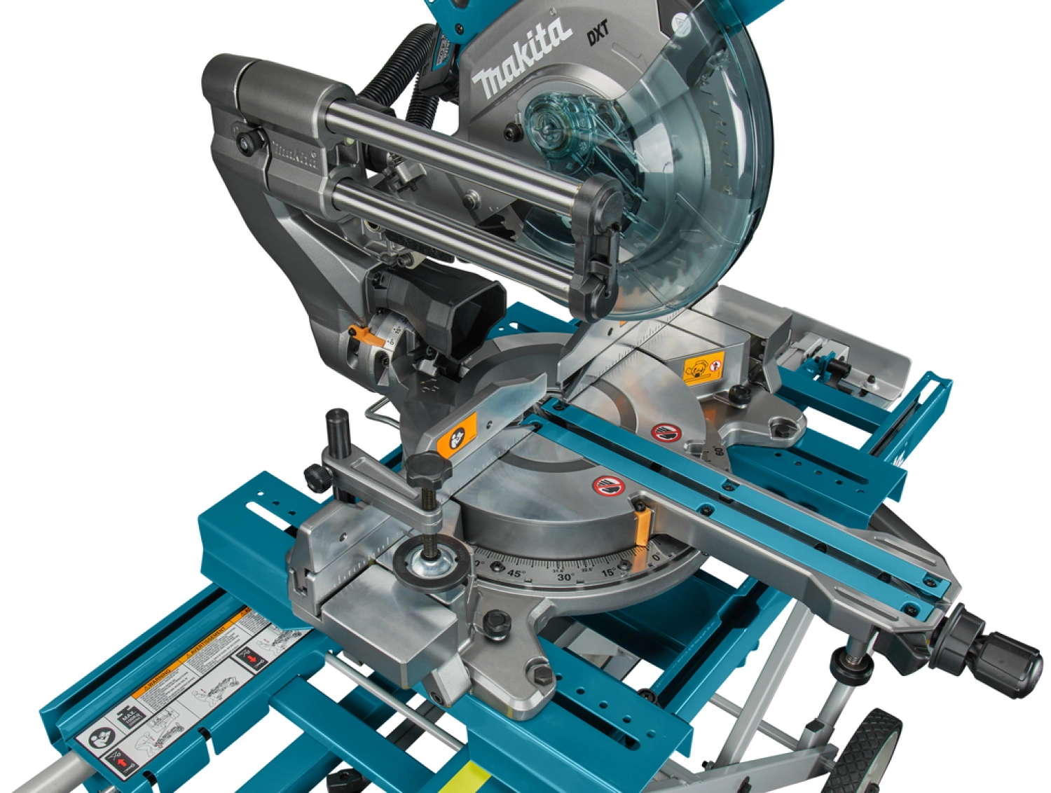 Makita LS002GZNL1 XGT 40 V Max Li-Ion Tronçonneuse radiale 216 mm corps - avec émetteur AWS et châssis-image